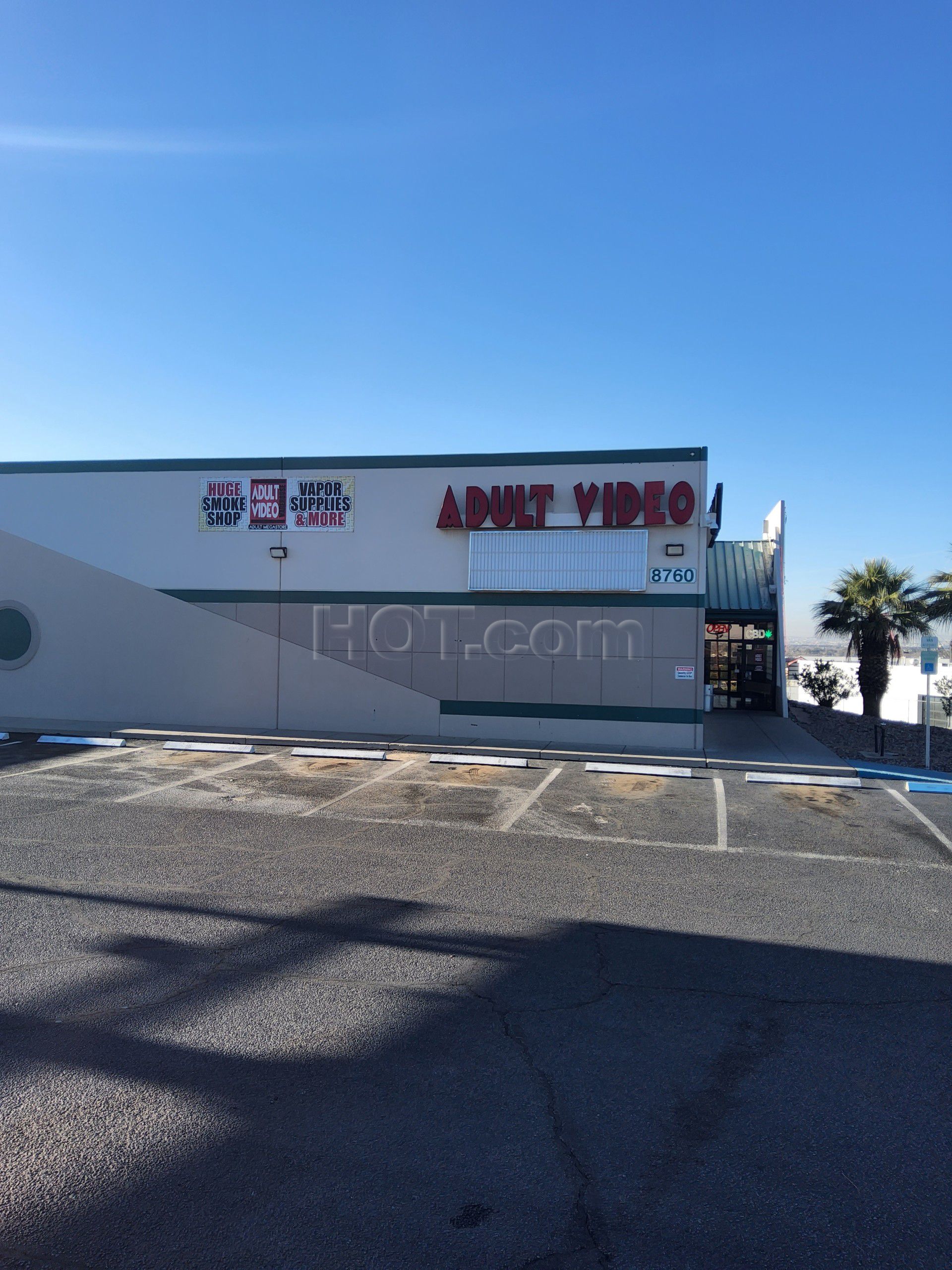 El Paso, Texas Adult Video Warehouse