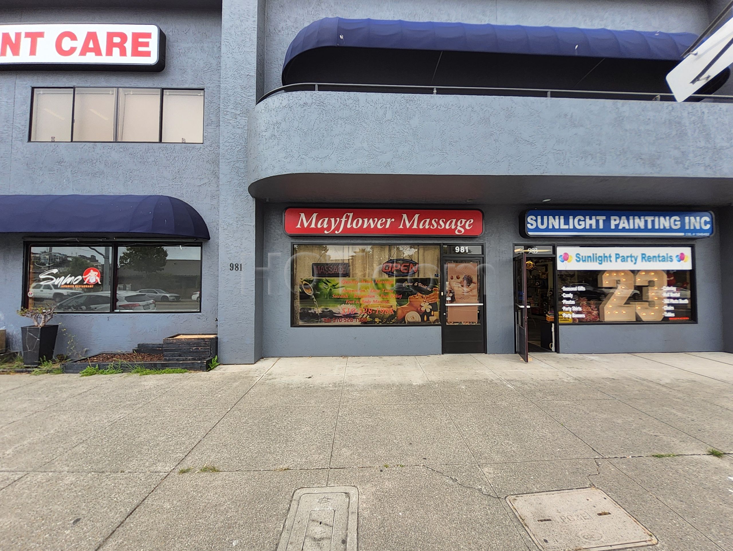 Albany, California Mayflower Massage