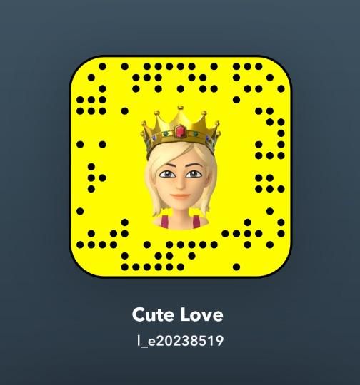 My Snapchat:Cute love