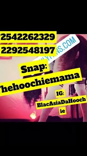 Escorts Tallahassee, Florida in town for a limited time!!!! Come cum!!! blacAsia the hoochie