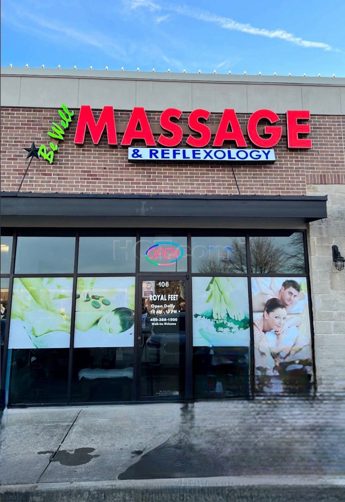 Frisco, Texas Be Well Massage