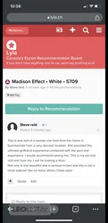 Escorts Summerside, Prince Edward Island The Madison Effect