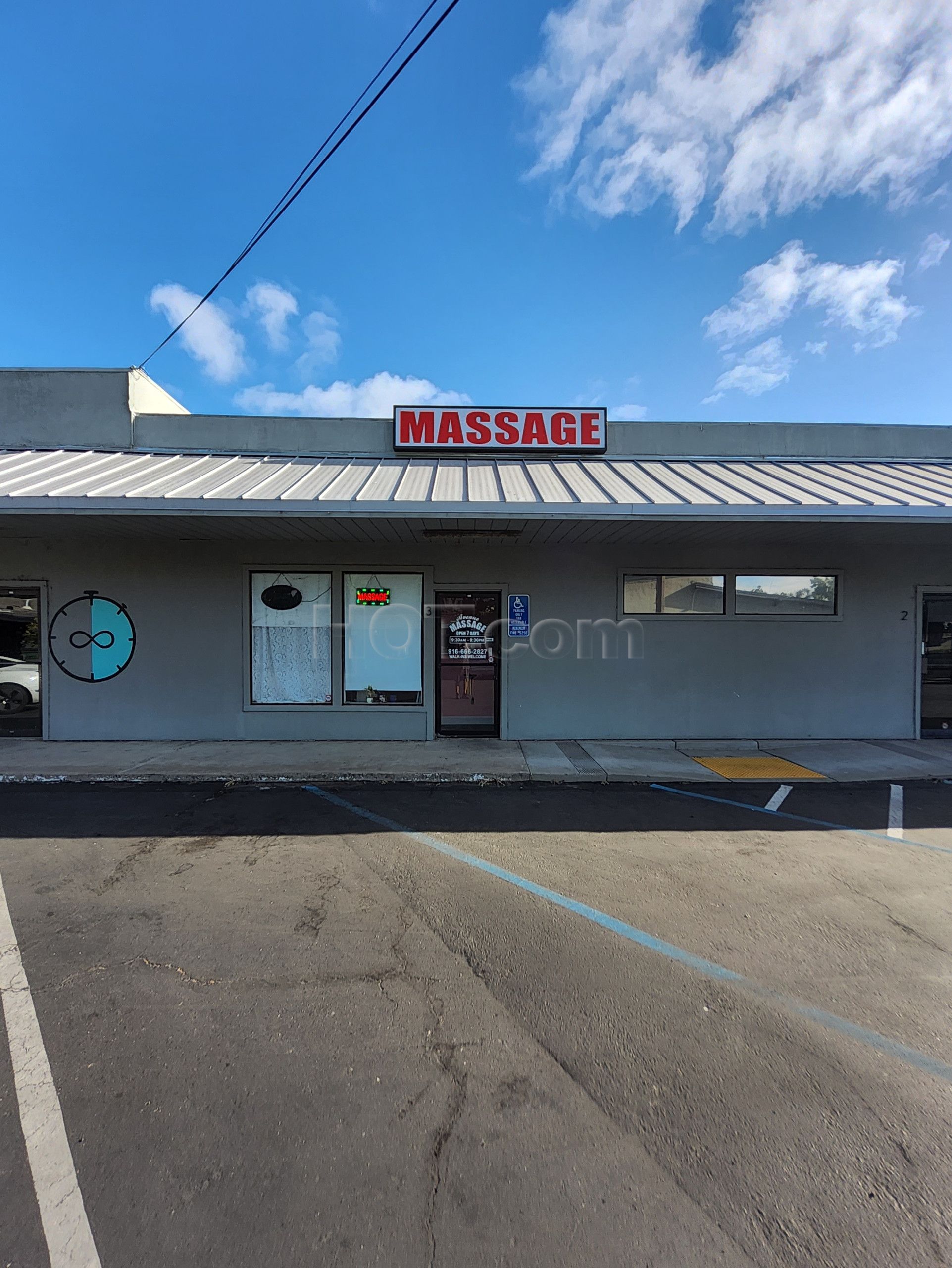 Carmichael, California Avenue Massage