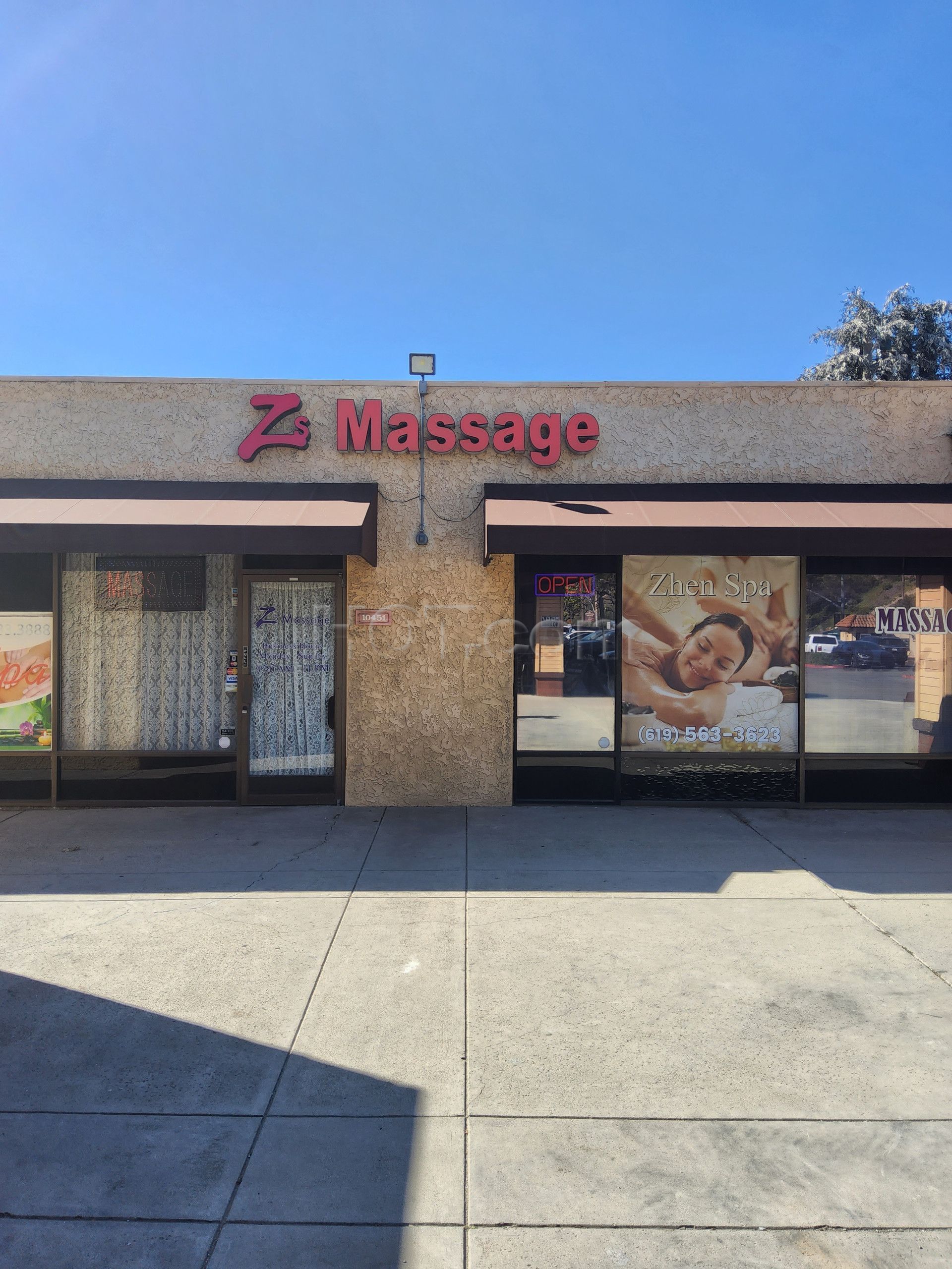 San Diego, California Zhen Spa Massage