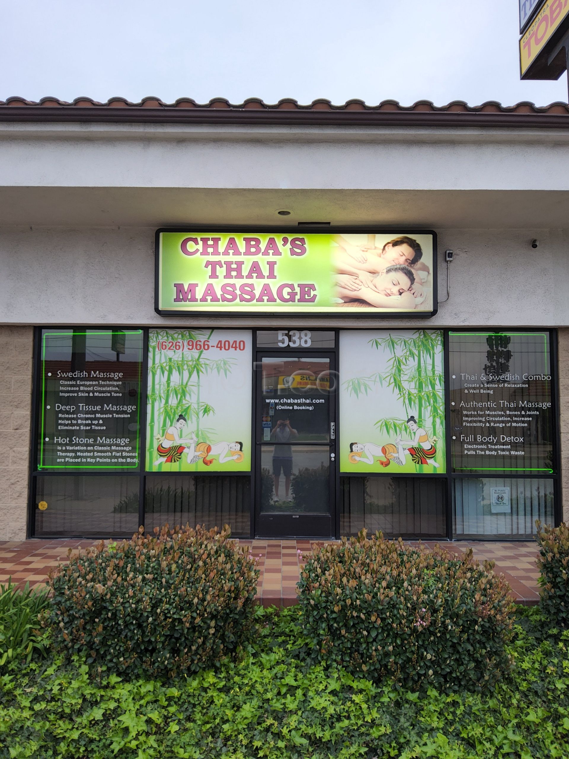 West Covina, California Chaba's Thai Massage