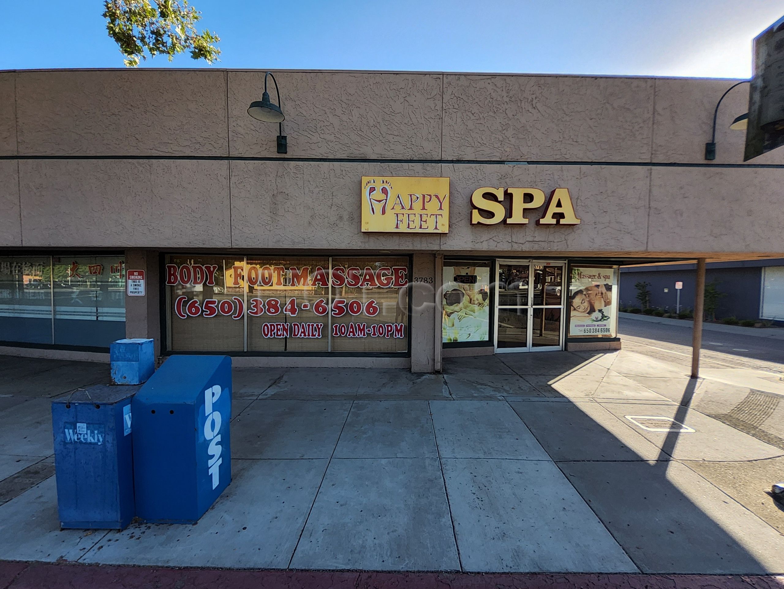 Palo Alto, California Happy Feet Spa