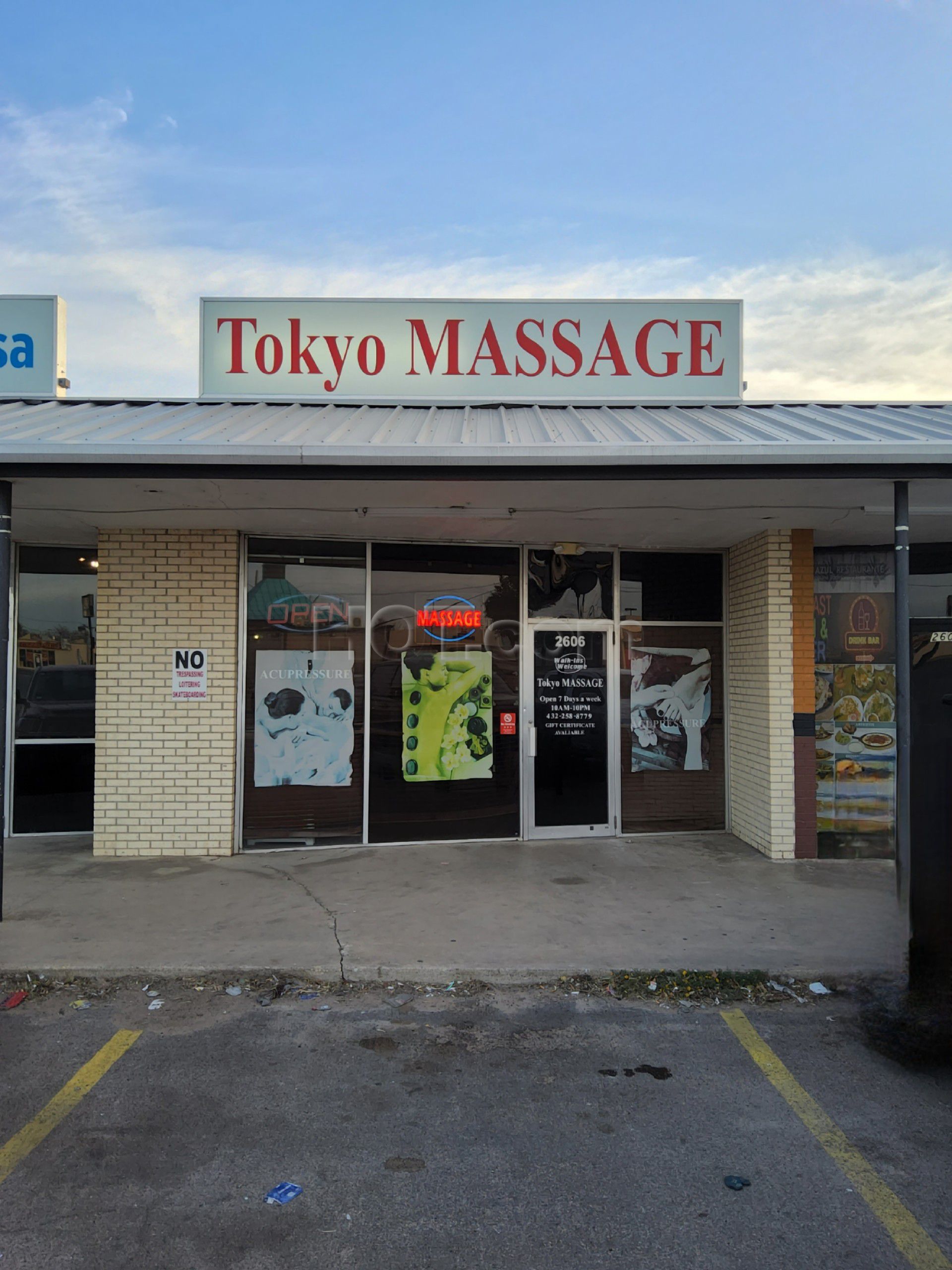 Odessa, Texas Tokyo Massage