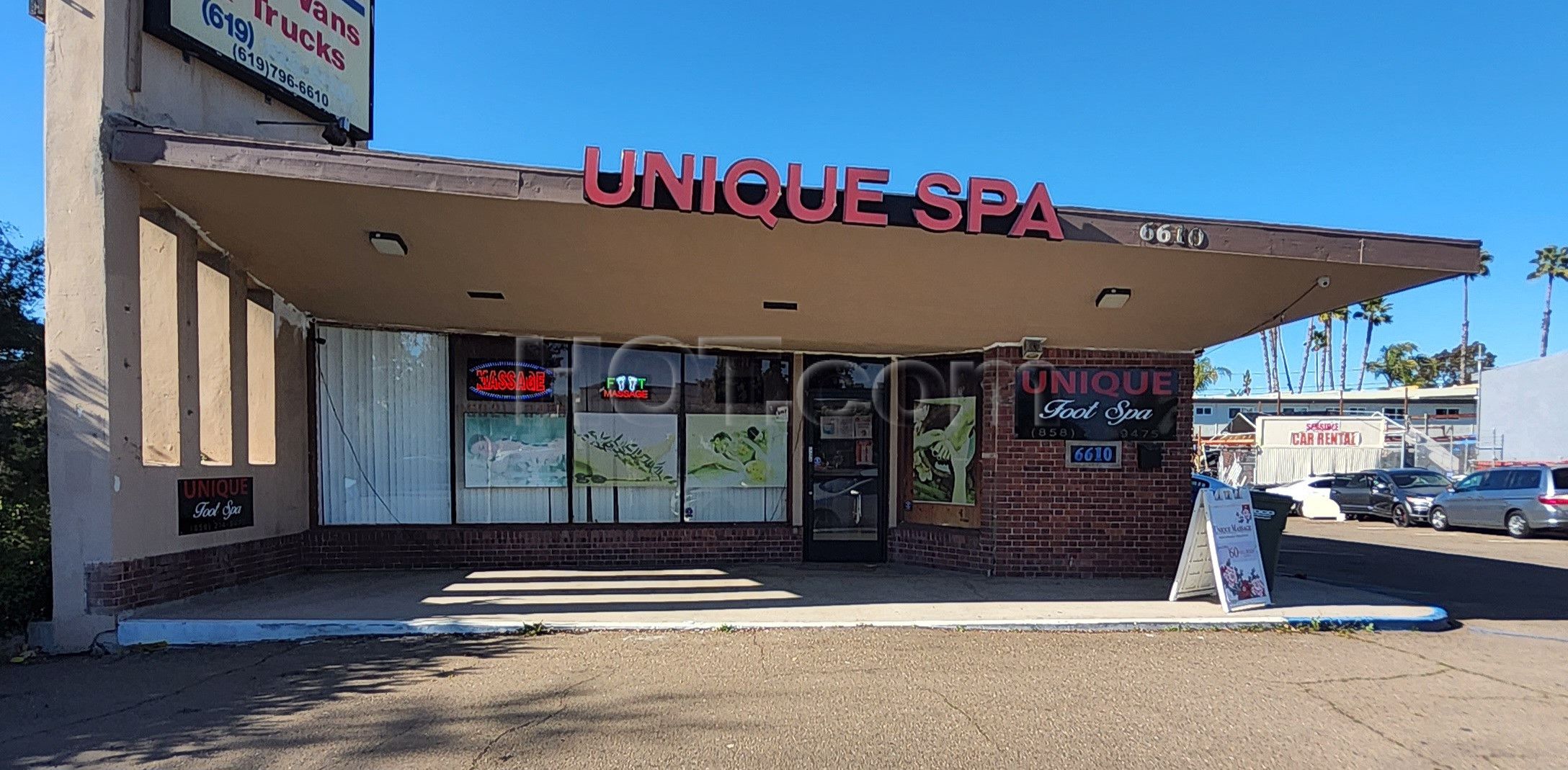 San Diego, California Unique Foot Spa