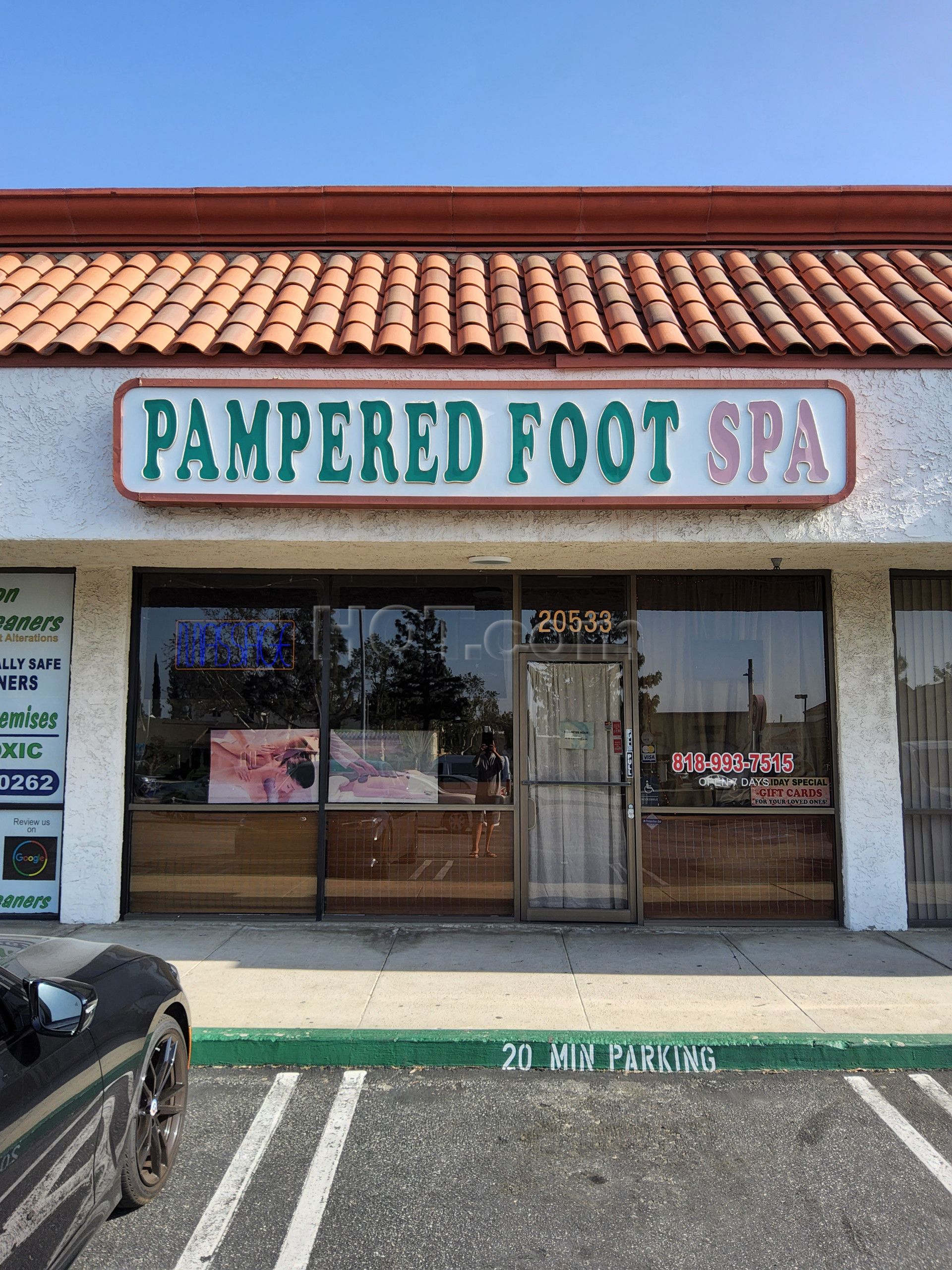 Chatsworth, California Pampered Foot Spa