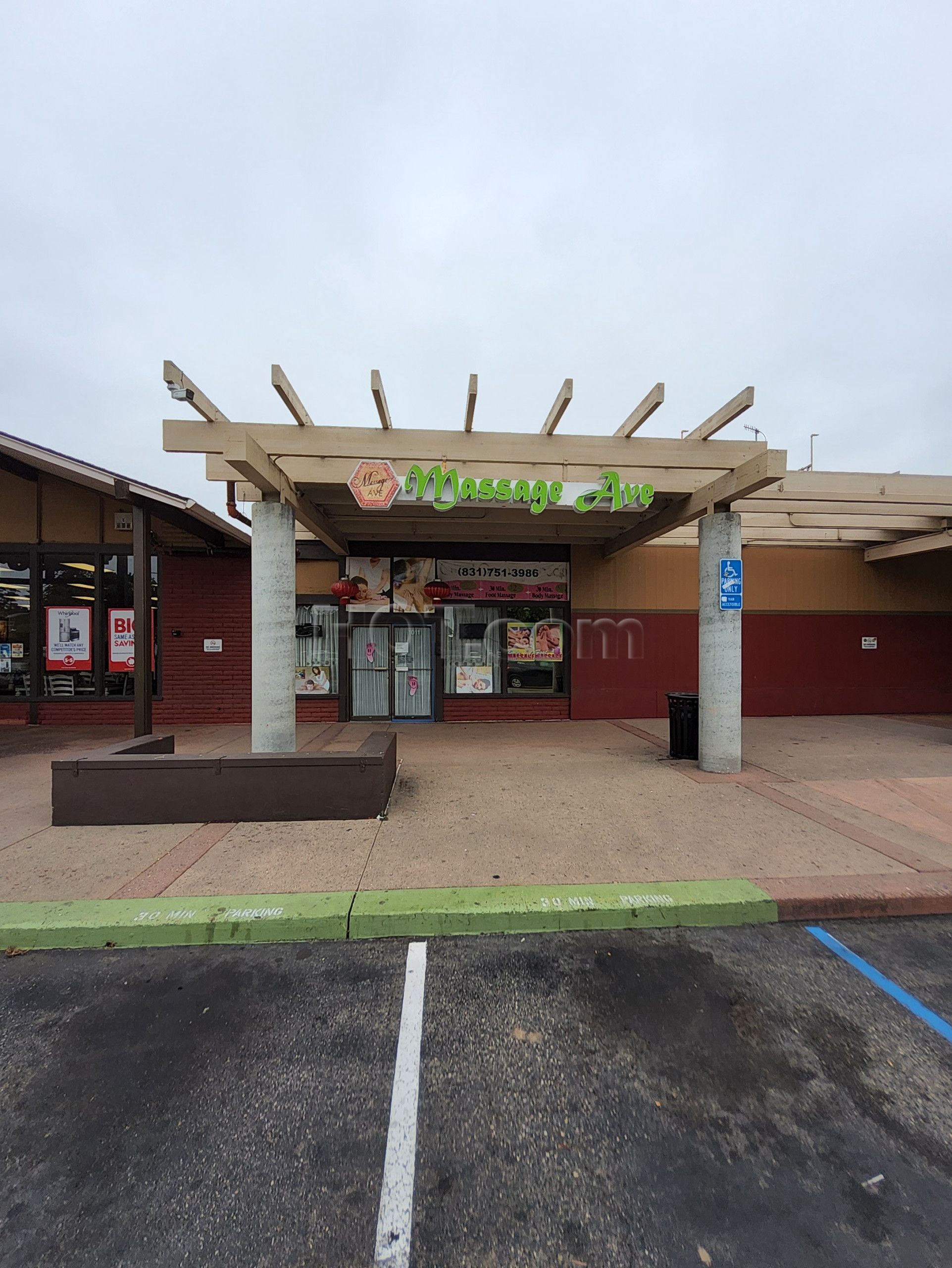 Salinas, California Massage Ave