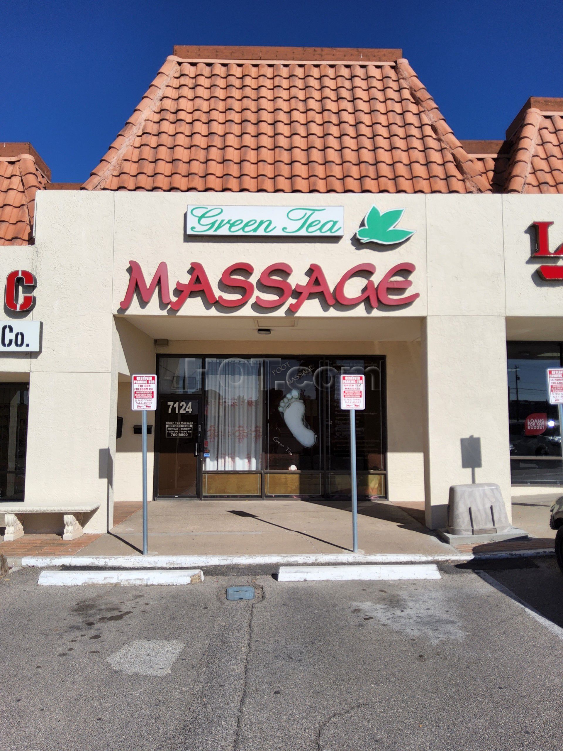 El Paso, Texas Green Tea Massage