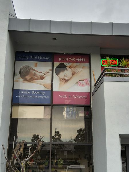 Massage Parlors San Diego, California Luxury Thai Massage