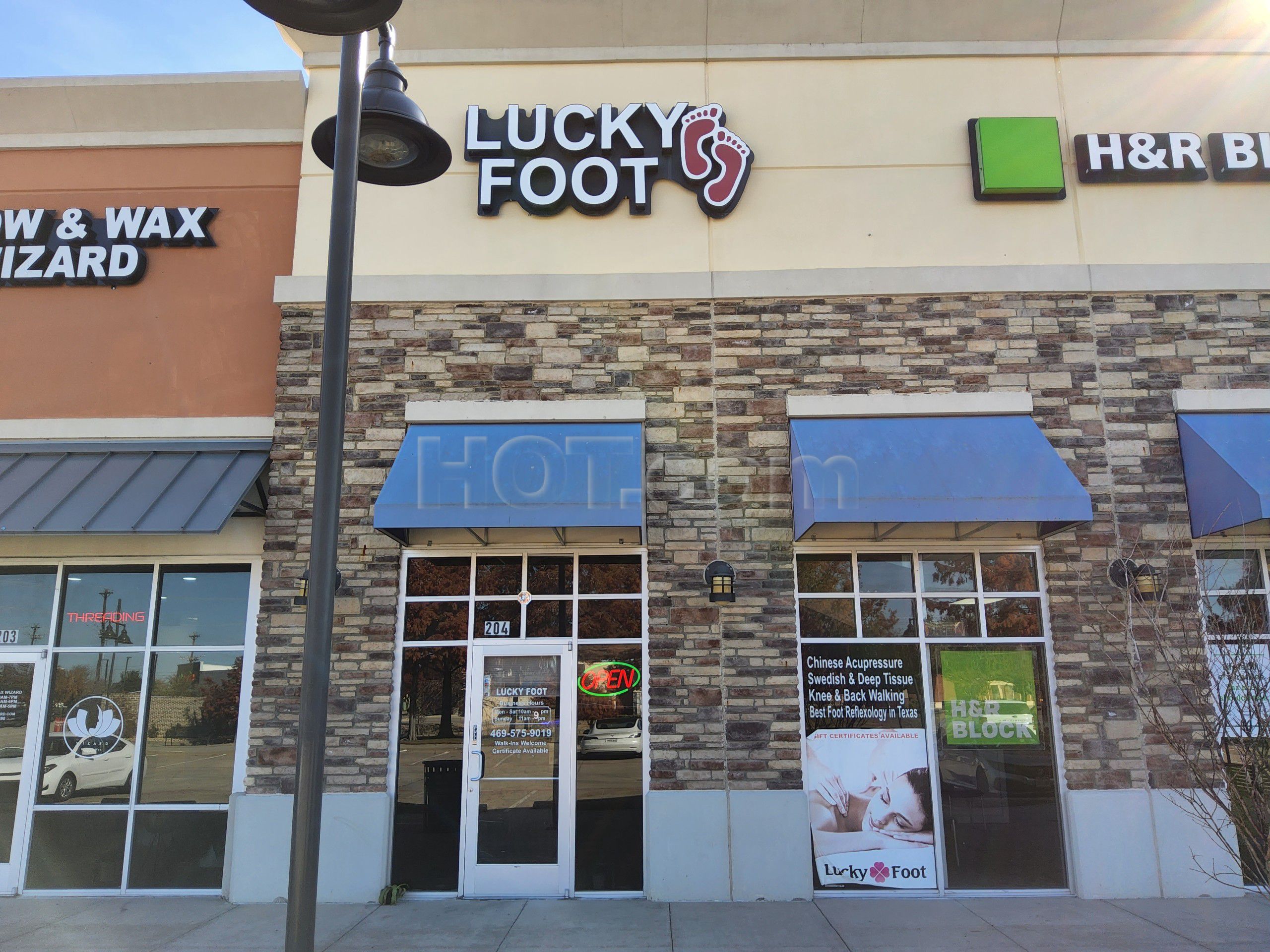 Little Elm, Texas Lucky Foot