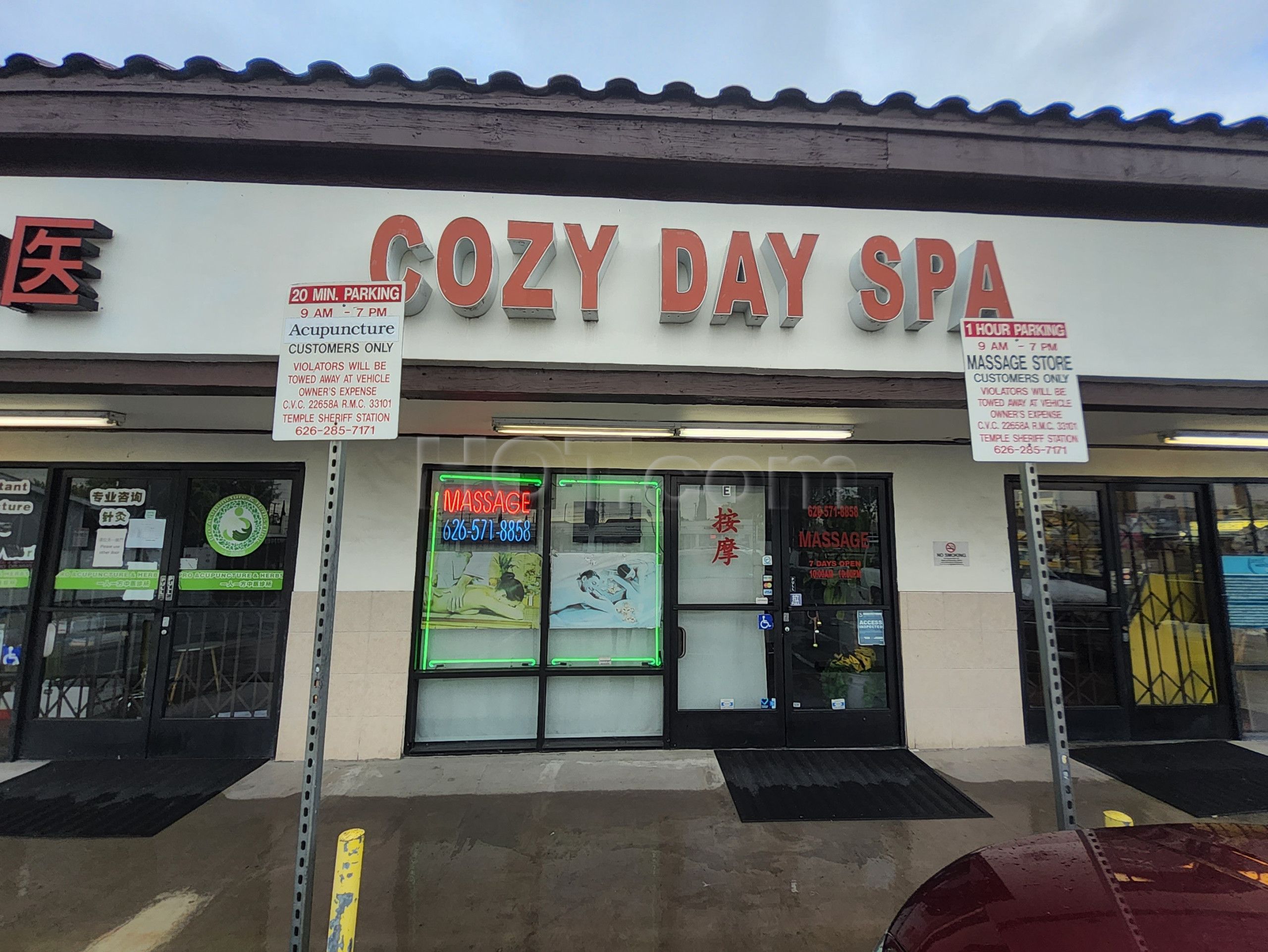 Rosemead, California Cozy Day Spa