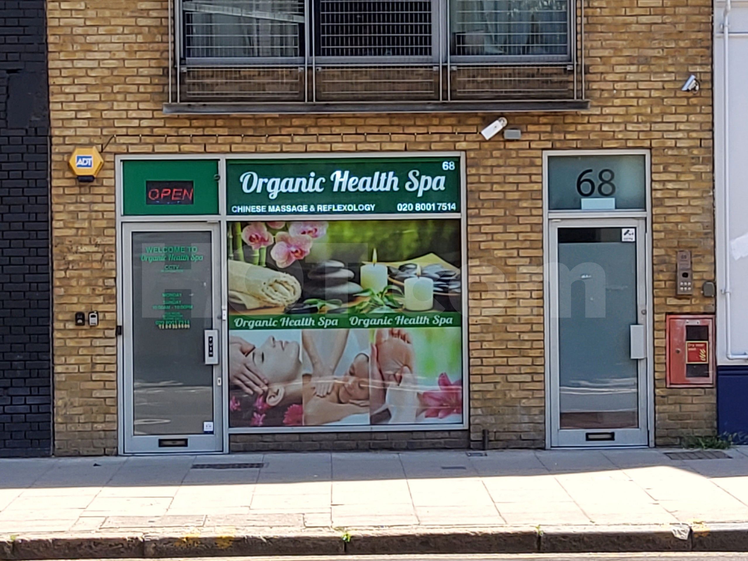 London, England Organic Health Spa
