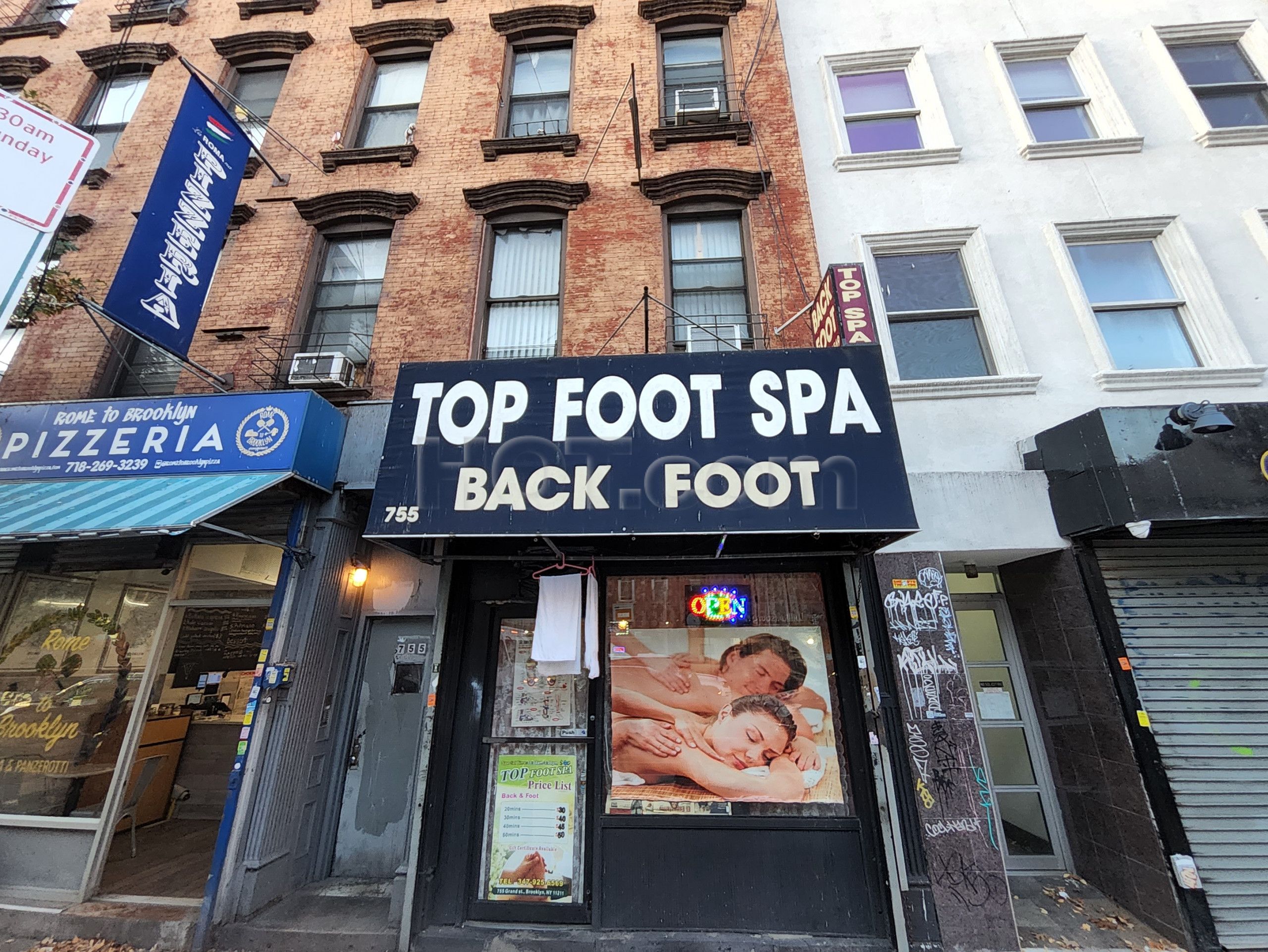 Brooklyn, New York Top Foot Spa