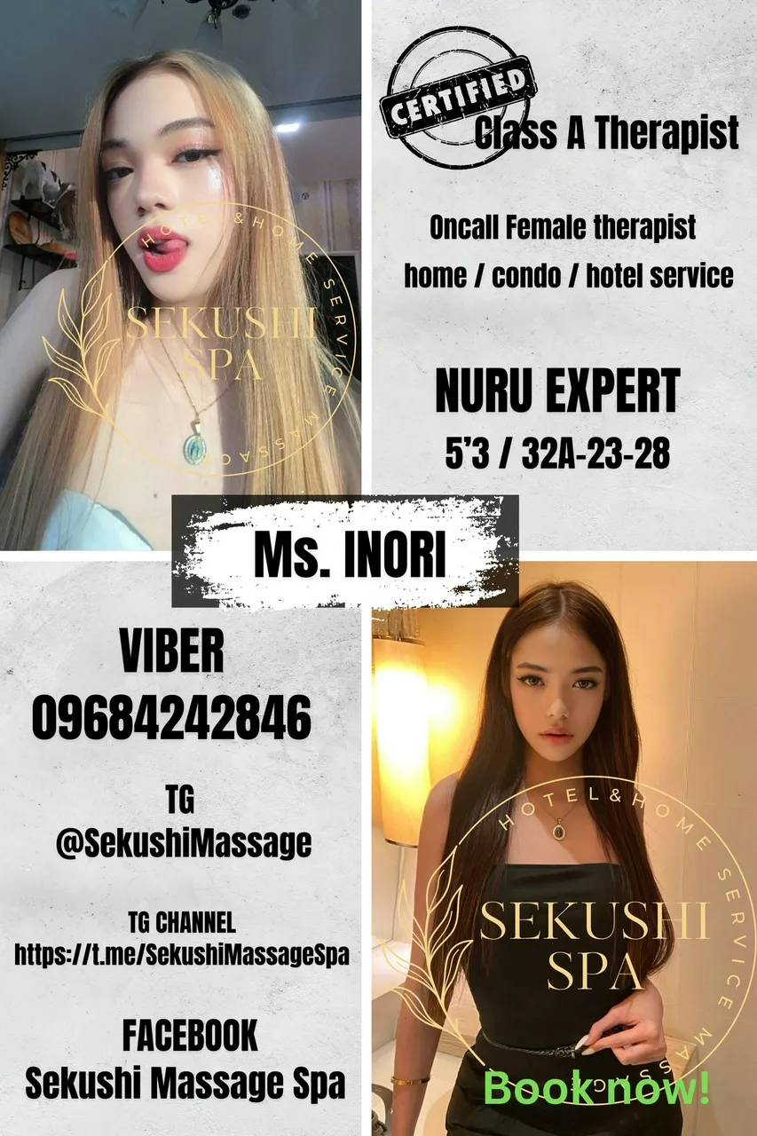 Escorts Manila, Philippines CERTIFIED CLASS A THERAPIST