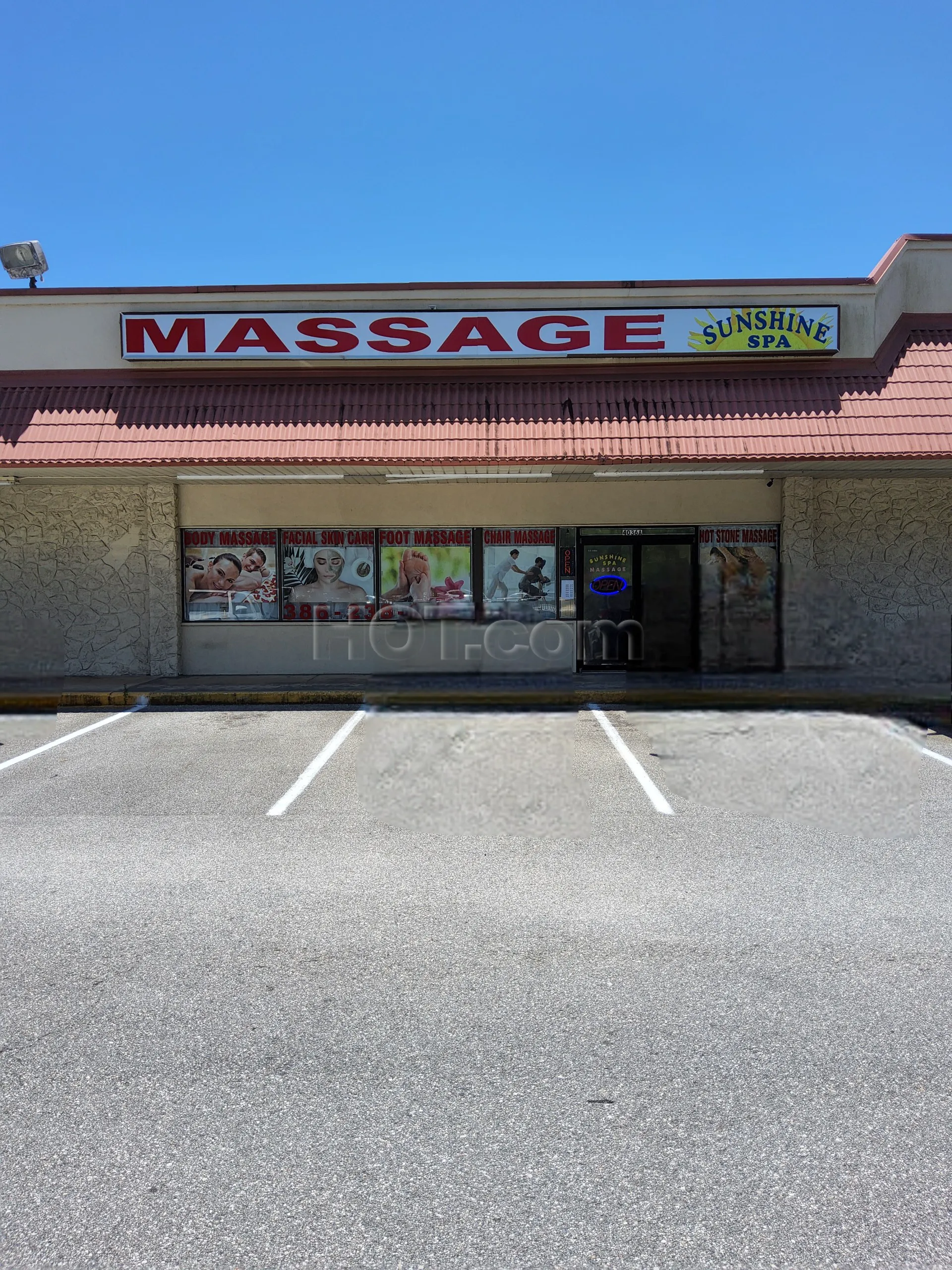 Port Orange, Florida Massage sunshine spa